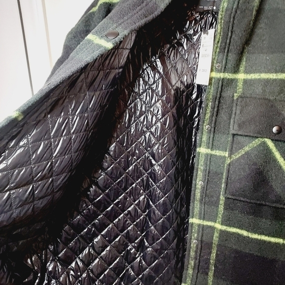 ZARA plaid padded overshirt - Picture 9 of 9